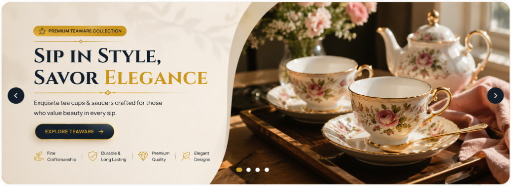 Sip In Style, Savor Elegance - Premium Teaware Collection