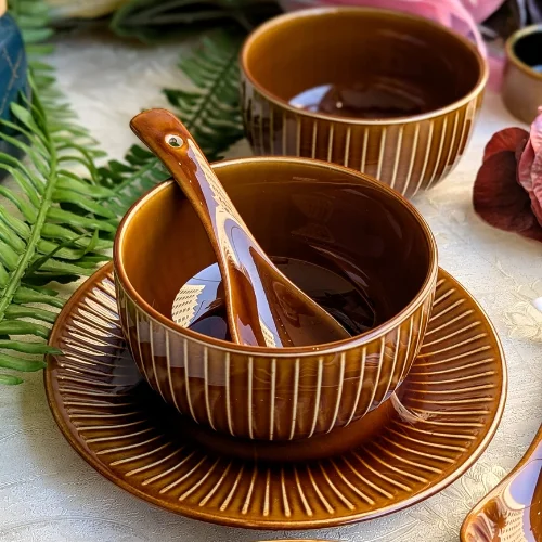 SFINE PORCELAIN SOUP SET 18 PIECE – GISELA BROWN