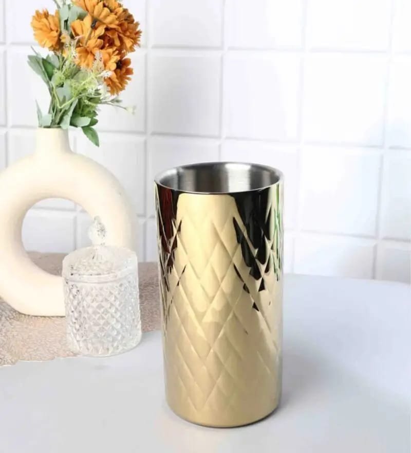 Daimond Wine Chiller Gold