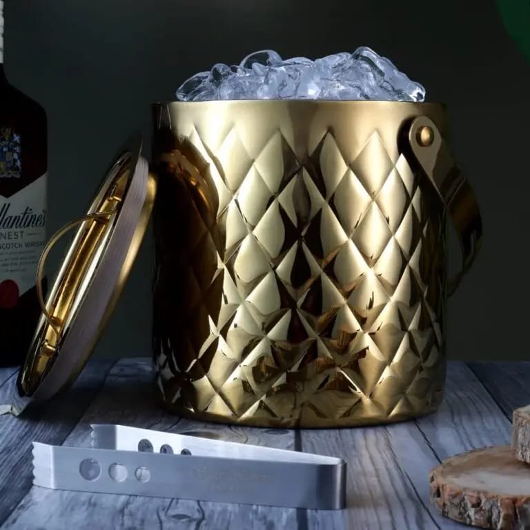 DAIMOND ICE BUCKET GOLD