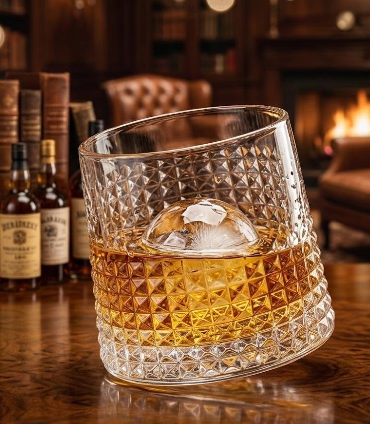 Degree Rotating Narcisse Juice Glass DOF 160ml Set of 6