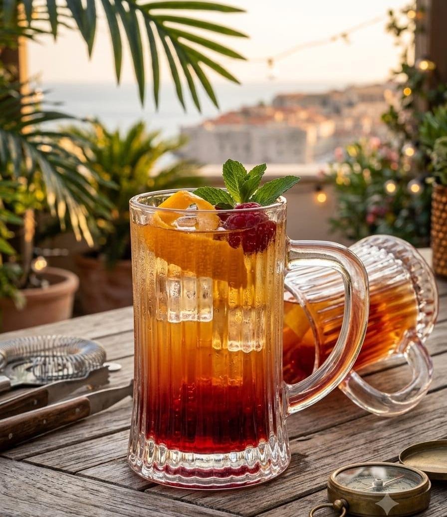 Transparent  Dishwasher Safe Glass Beer Glasses For Set Of 2 Pieces