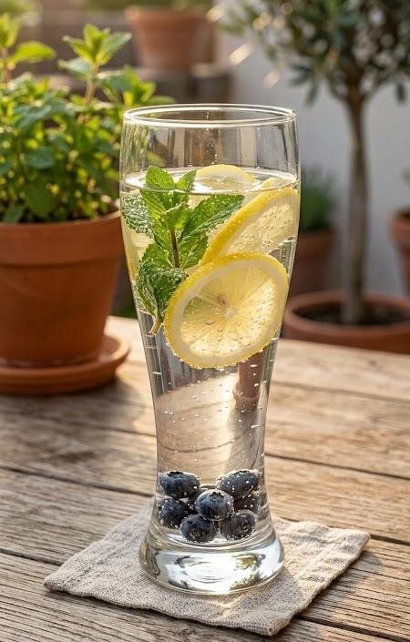 Round Beer, Juice & Cola Glass For Set Of 6Pcs