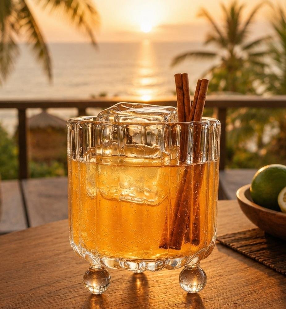 Handmade Design Juice Glass Set Of 4Pcs 260ML