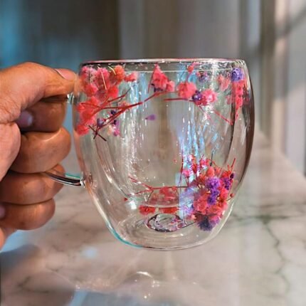 DOUBLE WALLED CUPS SET OF 4 - 250 ml Each