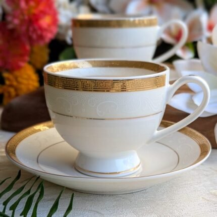 EDINBURGH 6CUPS & 6SAUCERS SET